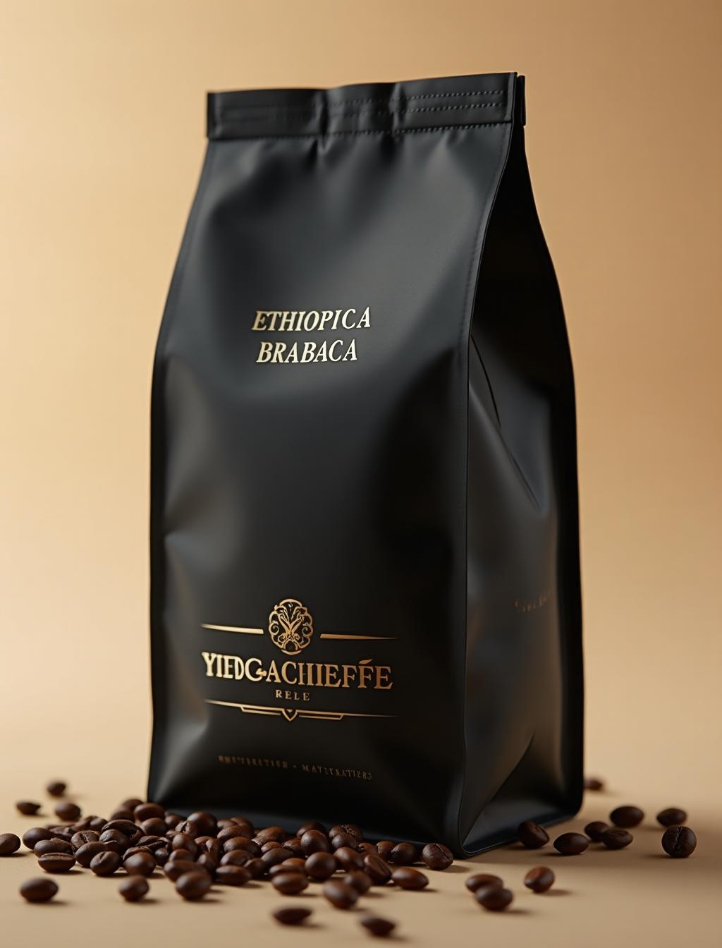 Yirgacheffe coffee region in Ethiopia